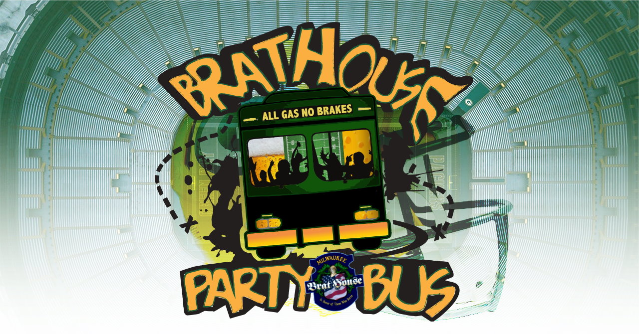 Milwaukee Brat House Party Bus & VIP Tailgate - Lions @ Packers